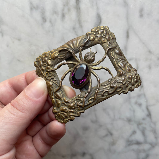 Antique Spider Belt Buckle