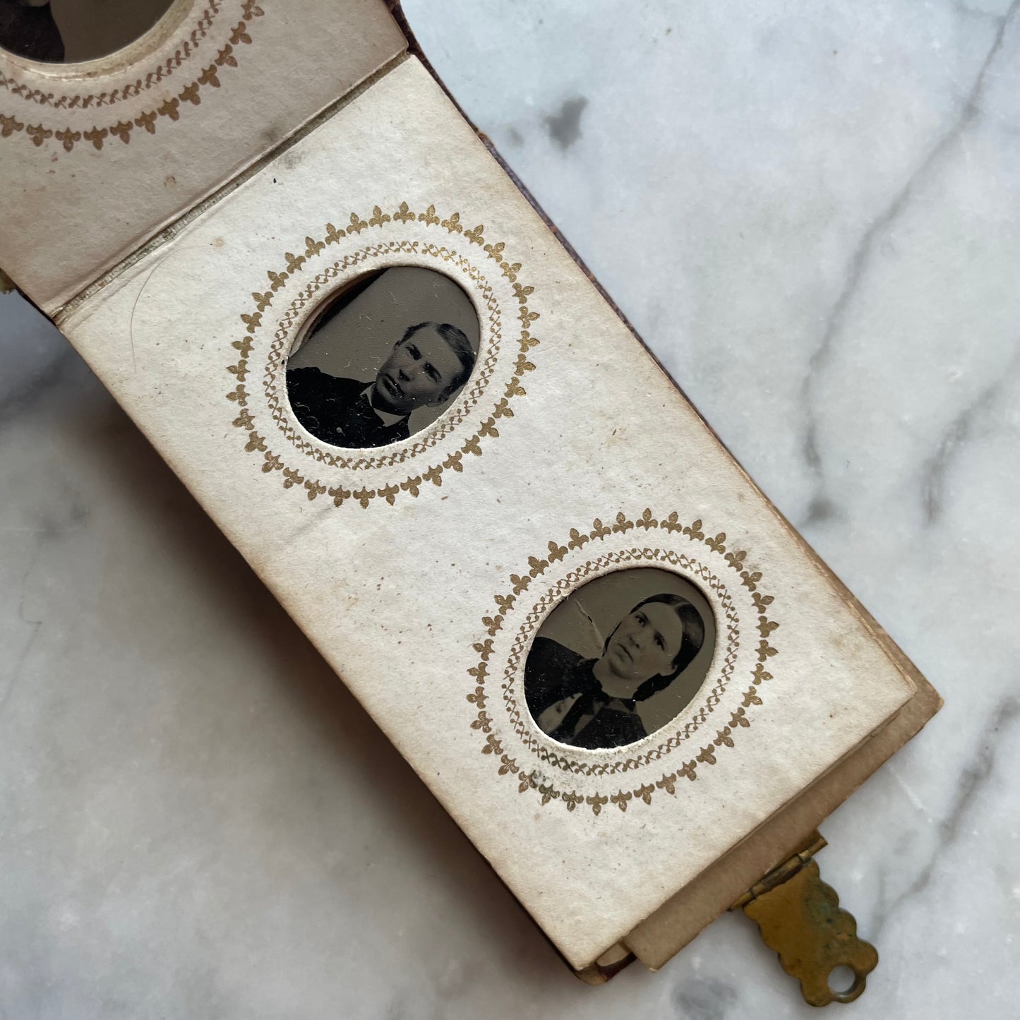 Victorian Gem Tintype Photo Album