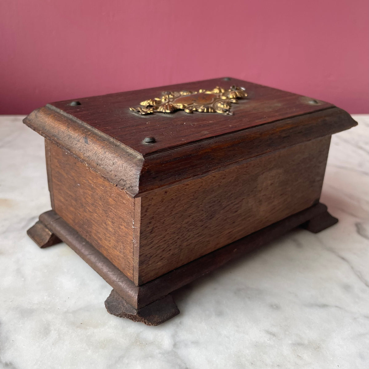 Victorian Wooden Jewelry Box