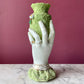 Victorian Moss Ware Hand Vase | Bevington Elfinware