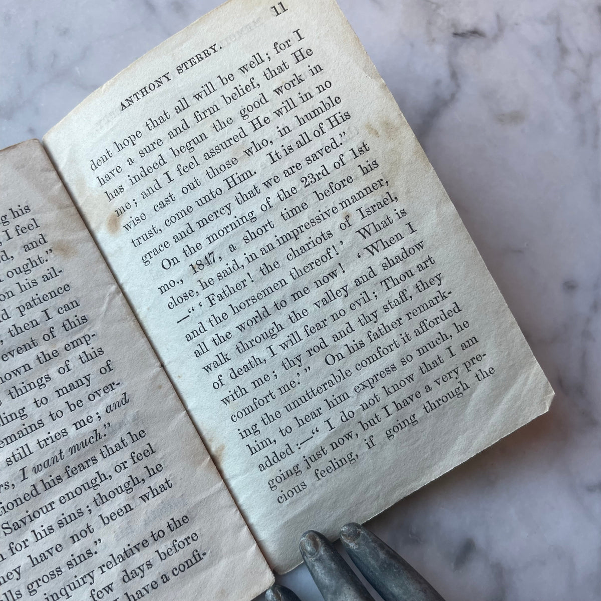 Memoir of Anthony Sterry | 1857 Mourning Chapbook