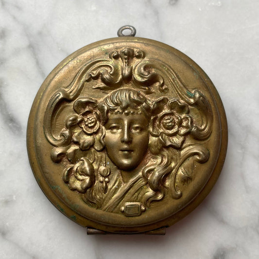 Vintage Art Nouveau Revival Locket