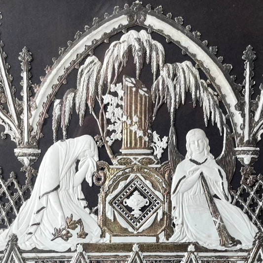 Victorian Mourning Die Cut