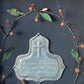 Victorian Casket Plate Memorial Shadow Box
