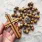 Oversized Saint Joan Rosary Beads