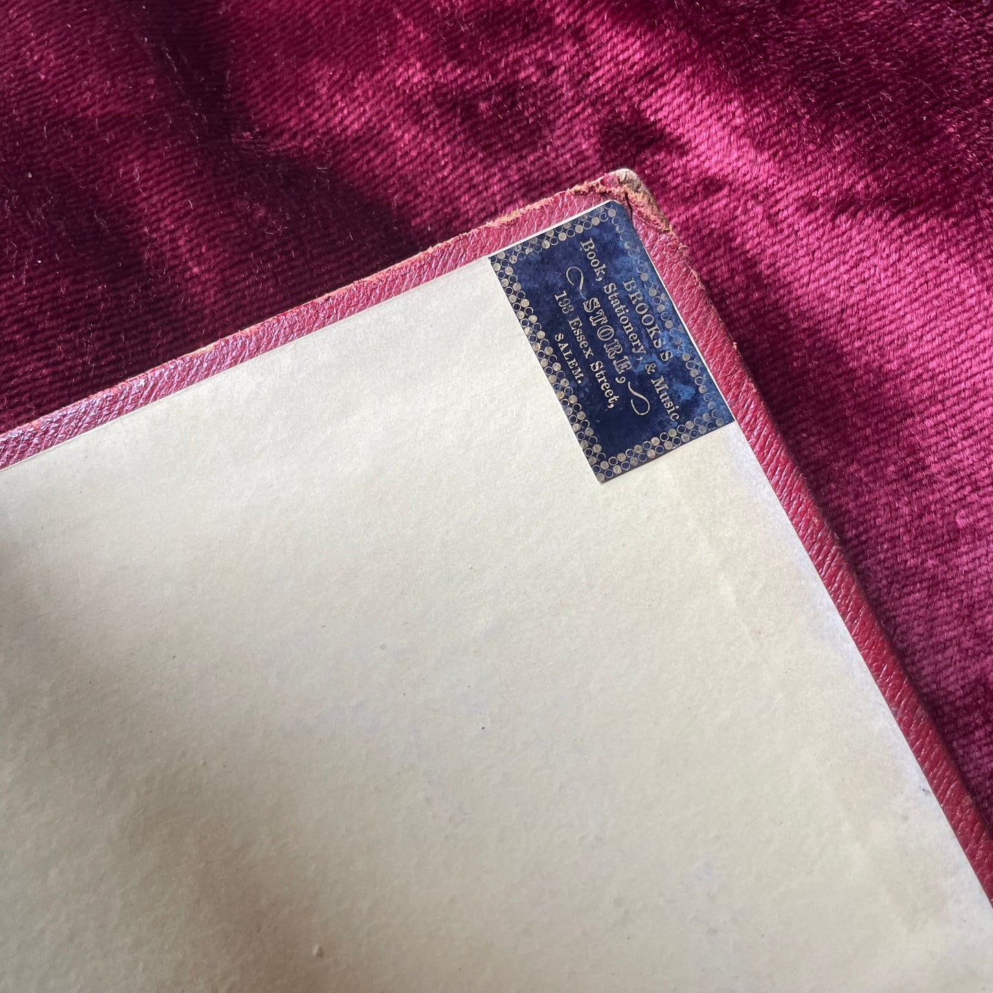 The Iris | Victorian Gift Book with Pearl Inlaid Cover