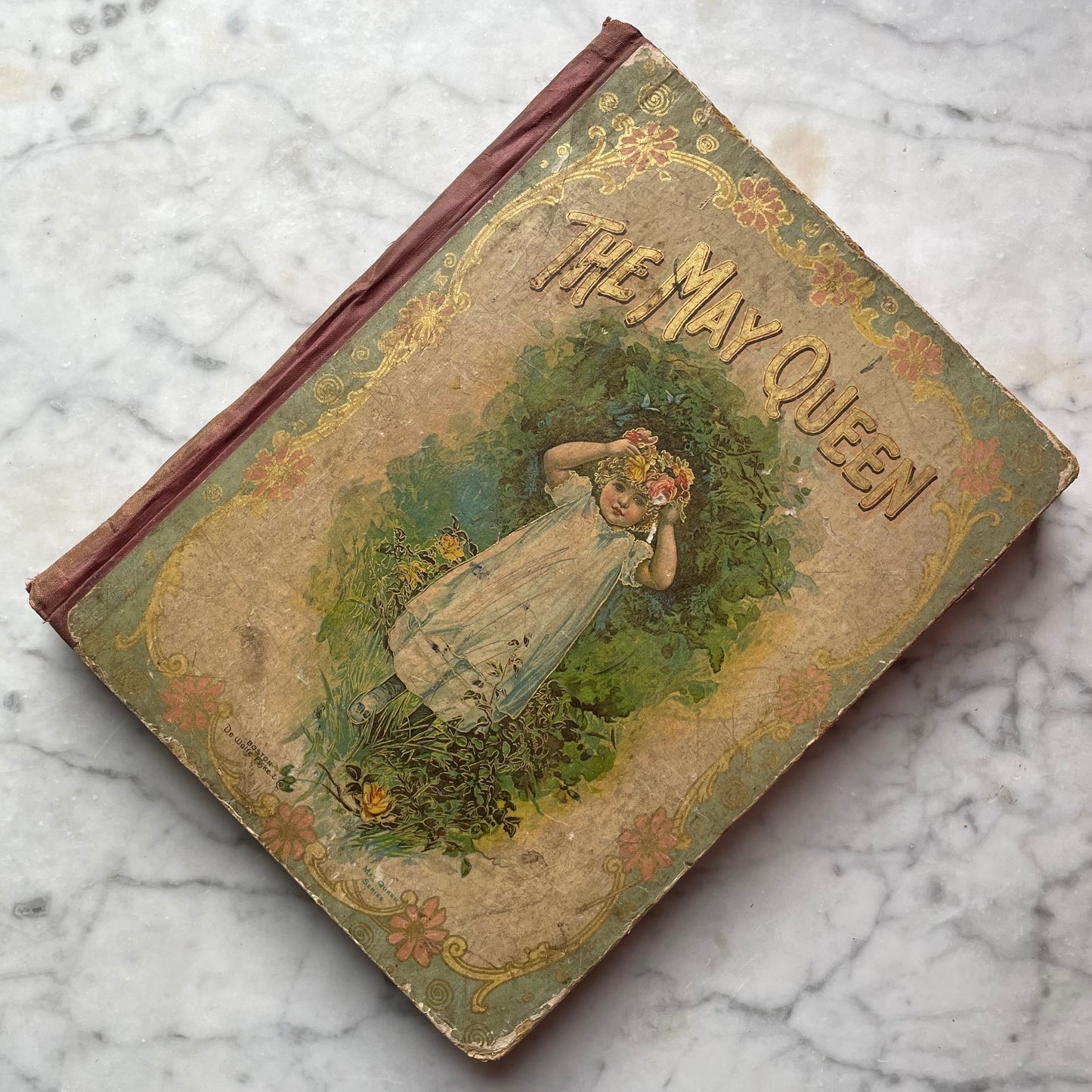 The May Queen | Antique McLoughlin Book