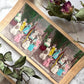 The Dolls’ May Pole Dance | Colorized Stereocard