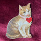 Victorian Cat Die Cut