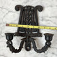 Witch’s Broom Candleholder | Vintage Wilton Cast Iron