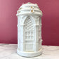 Victorian Porcelain Shrine Shaped Holy Water Font