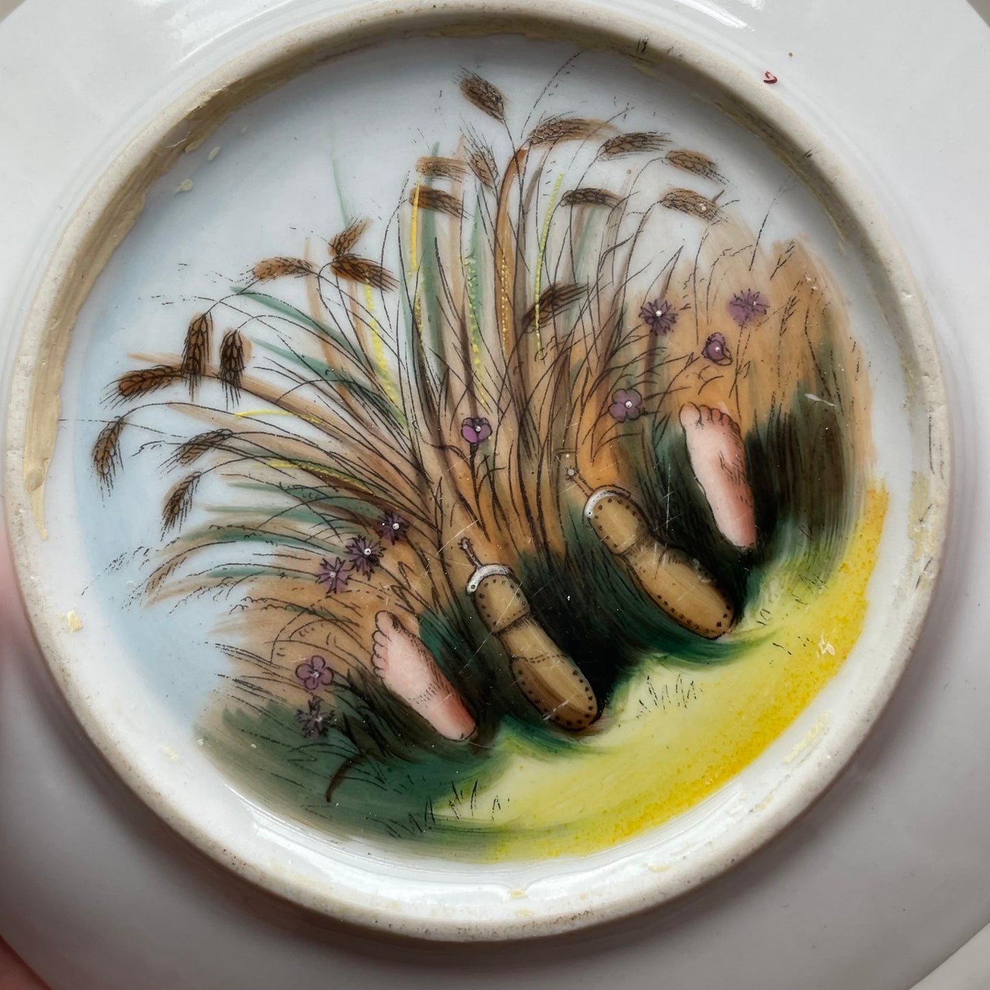 Coming through the Rye | Antique Erotic Novelty Dish