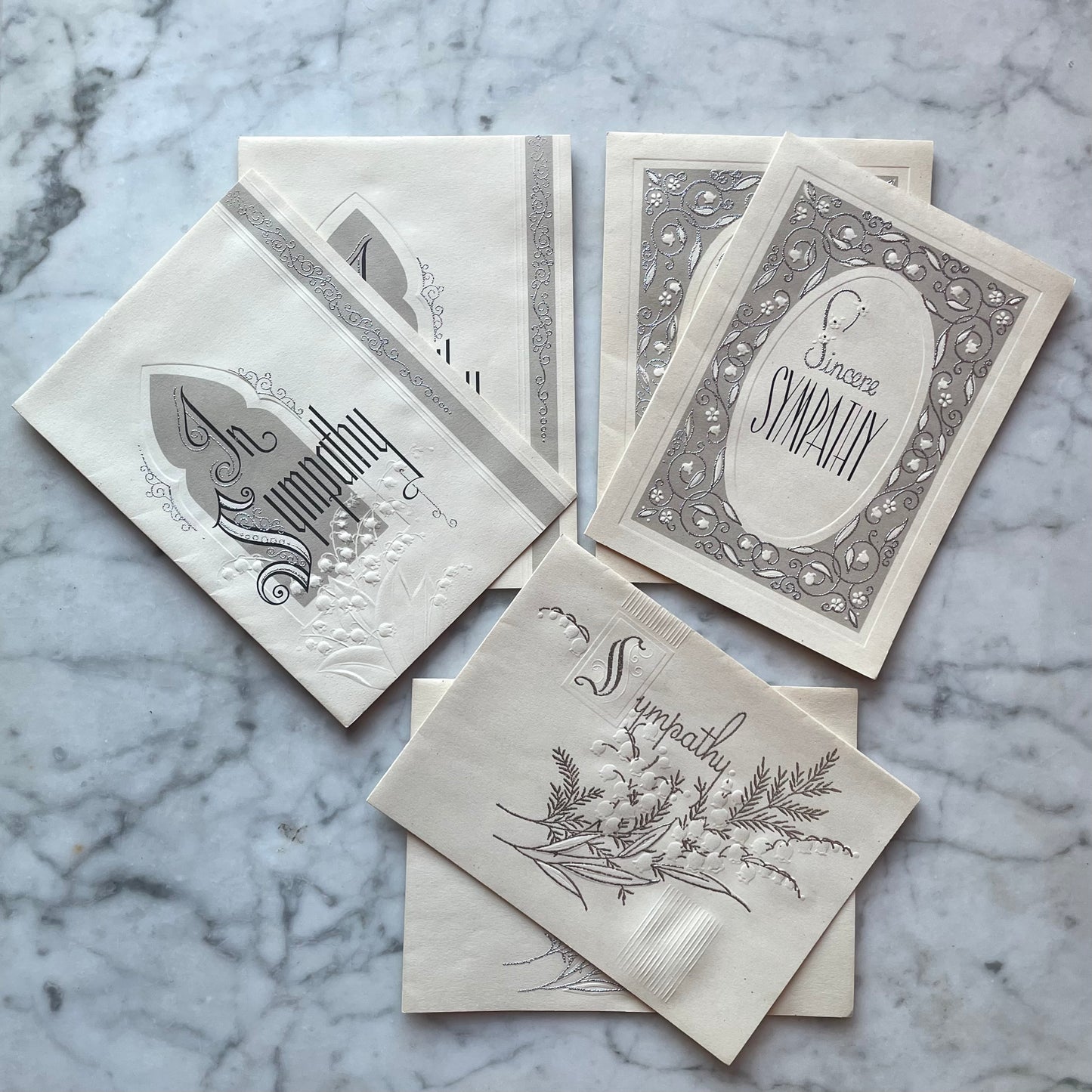 Vintage Sympathy Cards