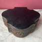 Antique Tooled & Gilded Leather Jewelry Box
