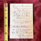 Vintage Mourning Monastery Work Prayer Card