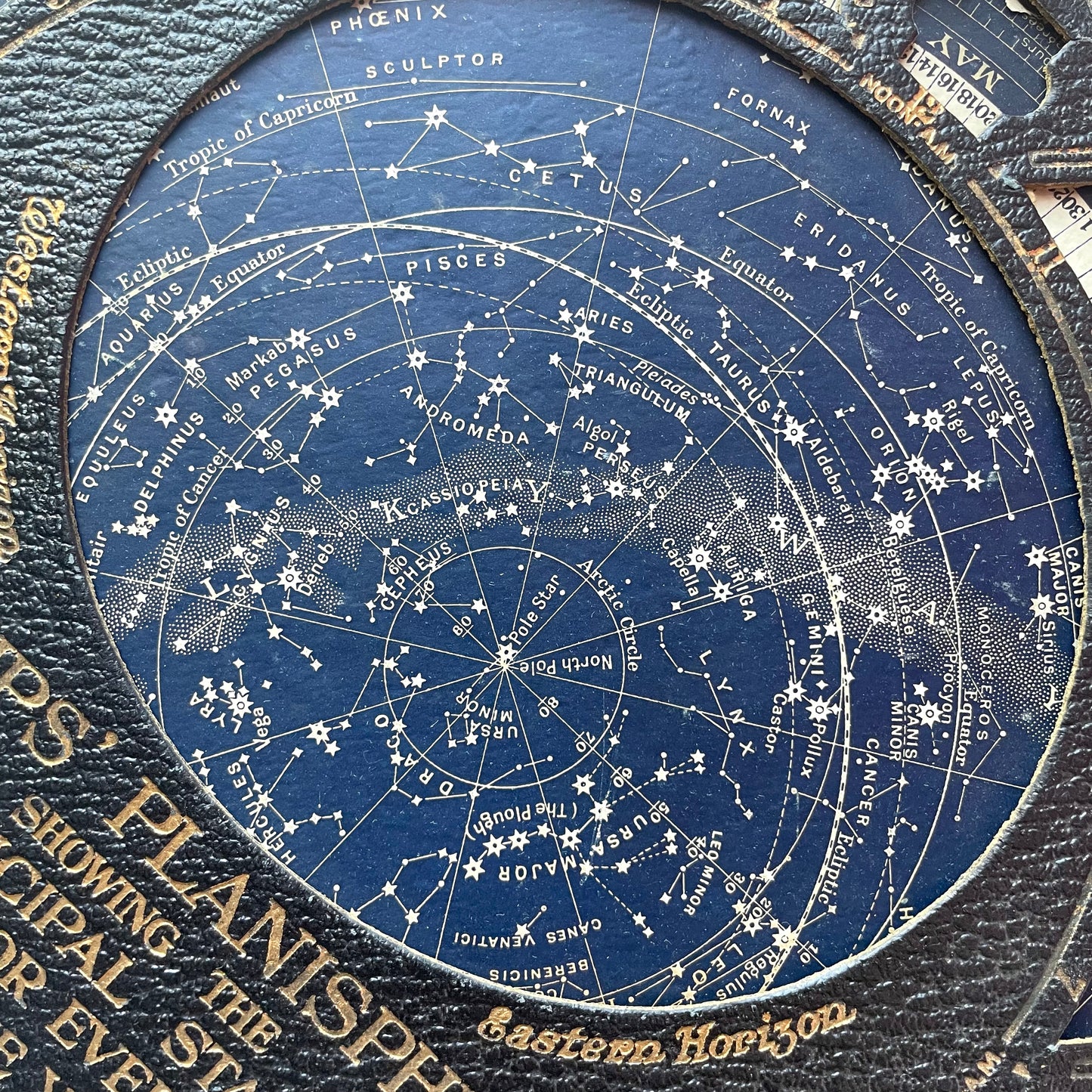 Antique Phillips Planisphere