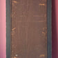 Large Victorian Floral Lithograph in Black Aesthetic Movement Frame