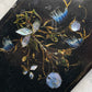 Victorian Mother of Pearl Inlaid Black Lacquer Folder