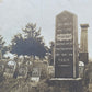 Antique Jewish Cemetery Cabinet Card for a Rabbi | 1906