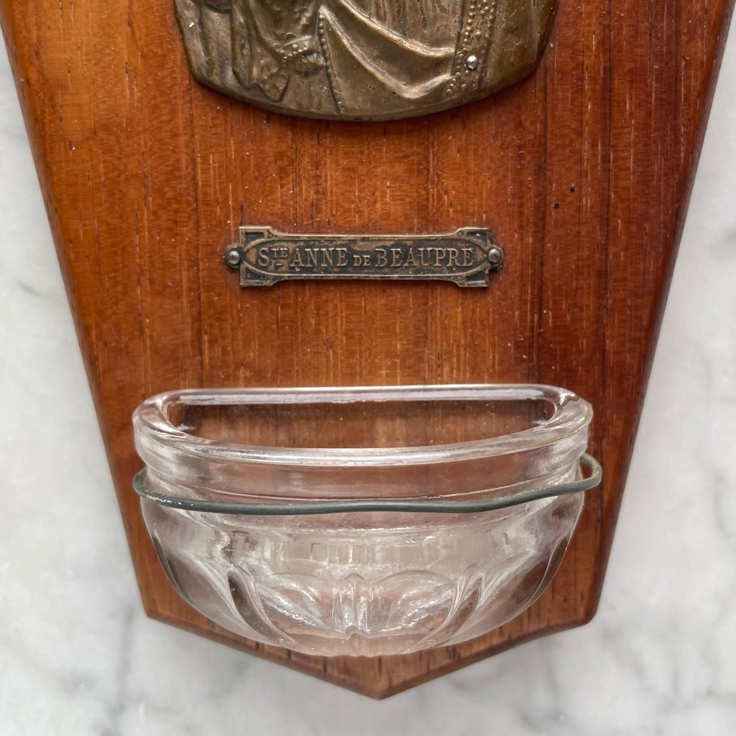 Saint Anne de Beaupré Holy Water Font