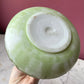 Antique Hand Painted Milk Glass Decanter