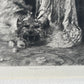 Sarah Bernhardt as Cleopatra by Georges Clairin | Antique Framed Print