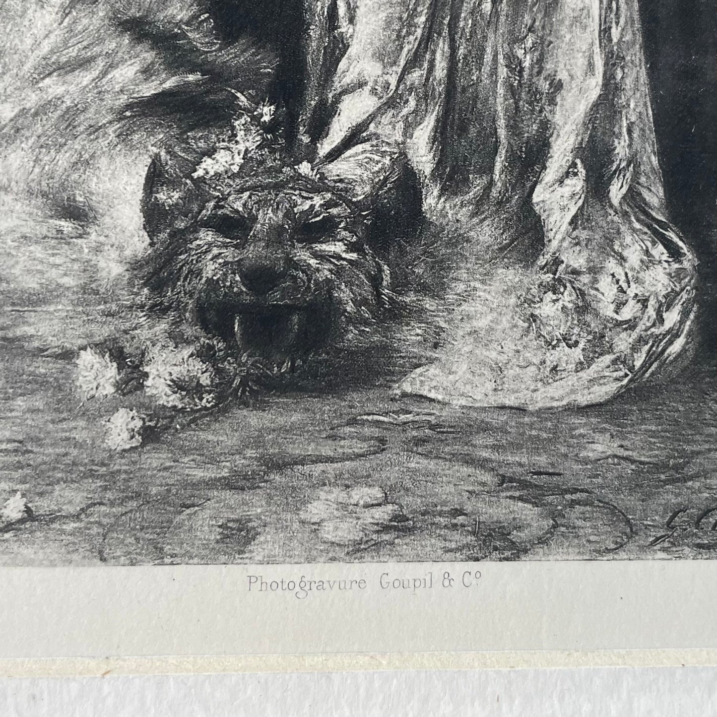 Sarah Bernhardt as Cleopatra by Georges Clairin | Antique Framed Print