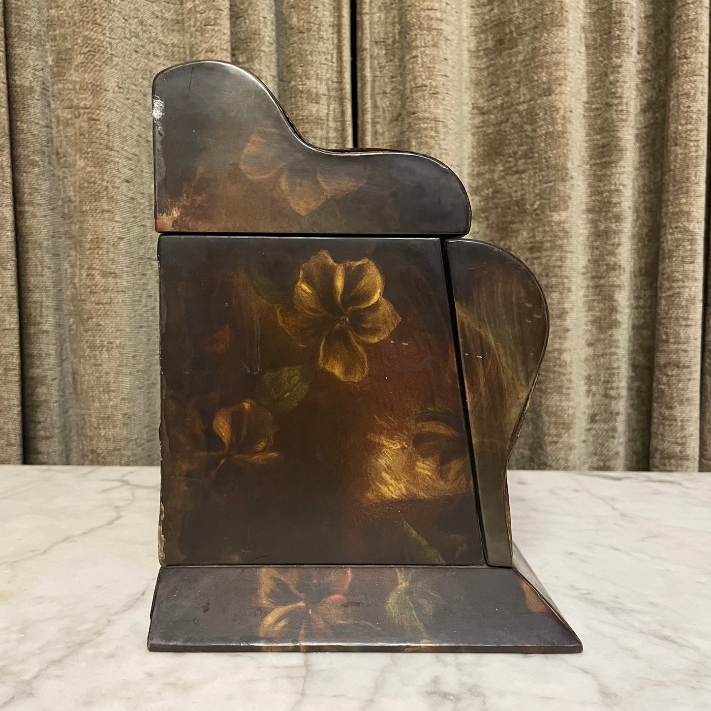 Victorian Celluloid Vanity Box with Contents