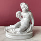 Vintage Reclining Cupid Figure