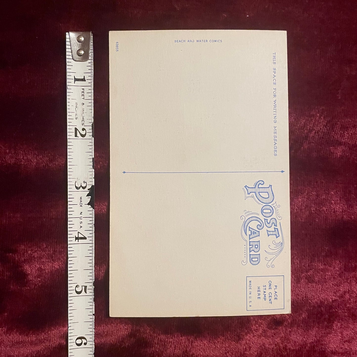 Vintage Postcard | Zaftig Gal