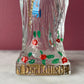 Vintage Notre Dame de Lourdes Holy Water Bottle