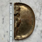 Antique Art Nouveau Brass Pin Dish