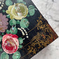 Victorian Floral Painted Box with Mother of Pearl