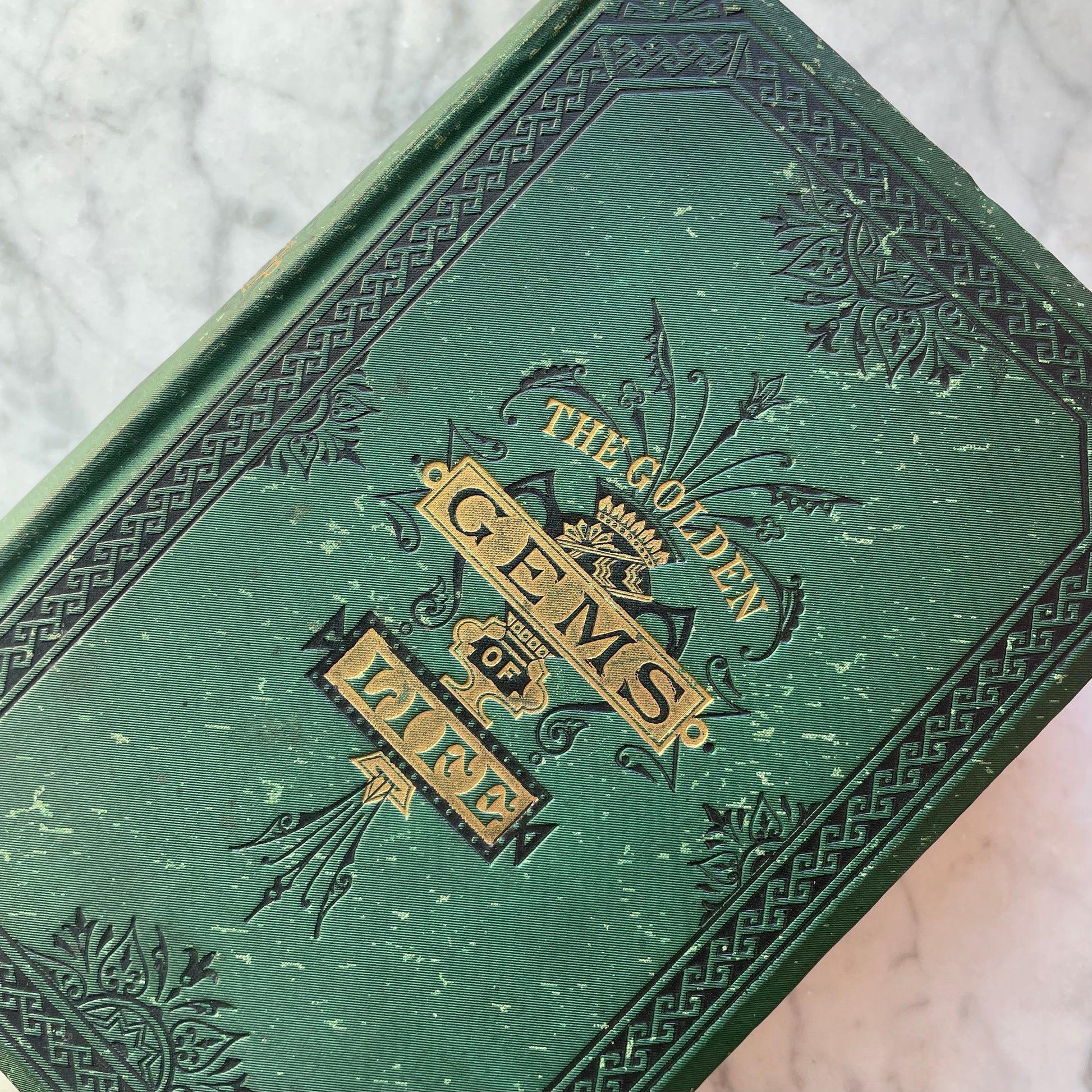 The Golden Gems of Life | 1880 – Roses & Rue Antiques