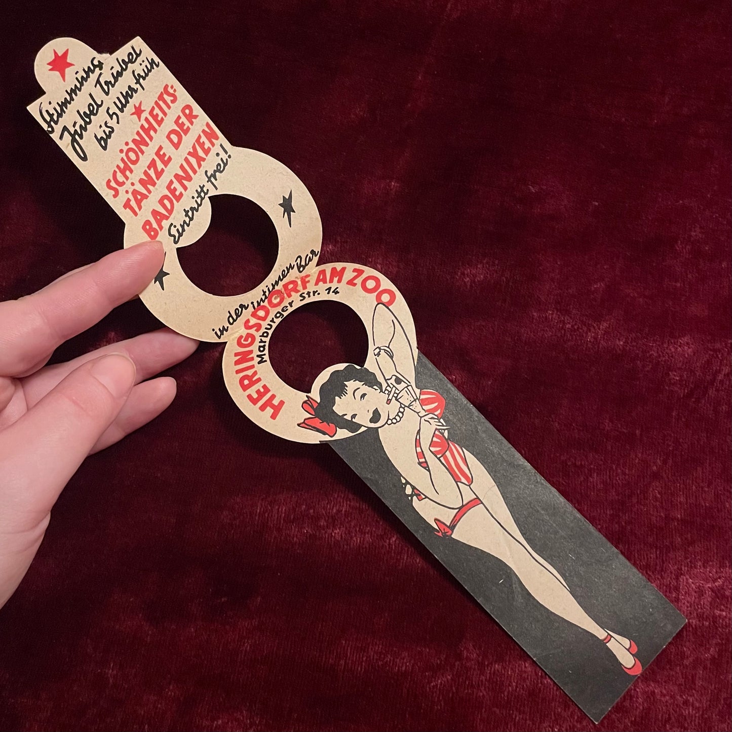 Weimar Era Advertising Door Knocker
