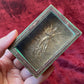 Antique Glass Box with Archangel Michael