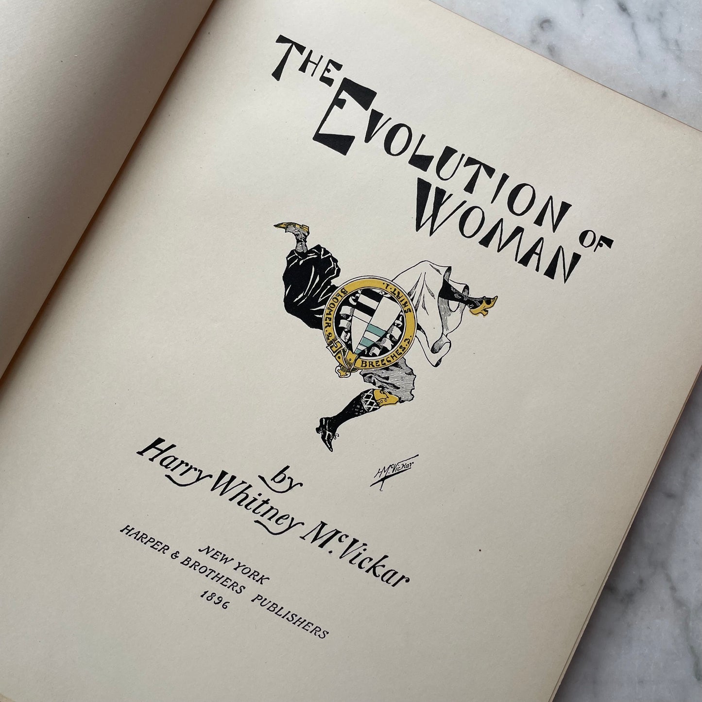 The Evolution of Woman | Harry Whitney McVickar | 1896