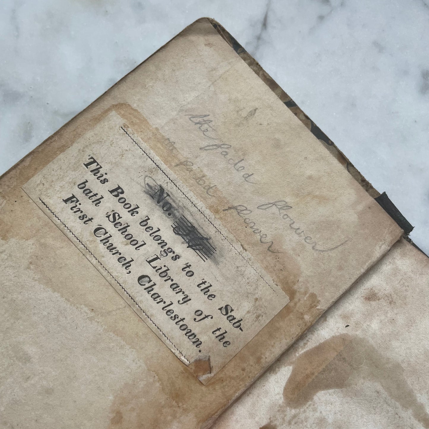 The Faded Flower | Victorian Mourning Book | 1843