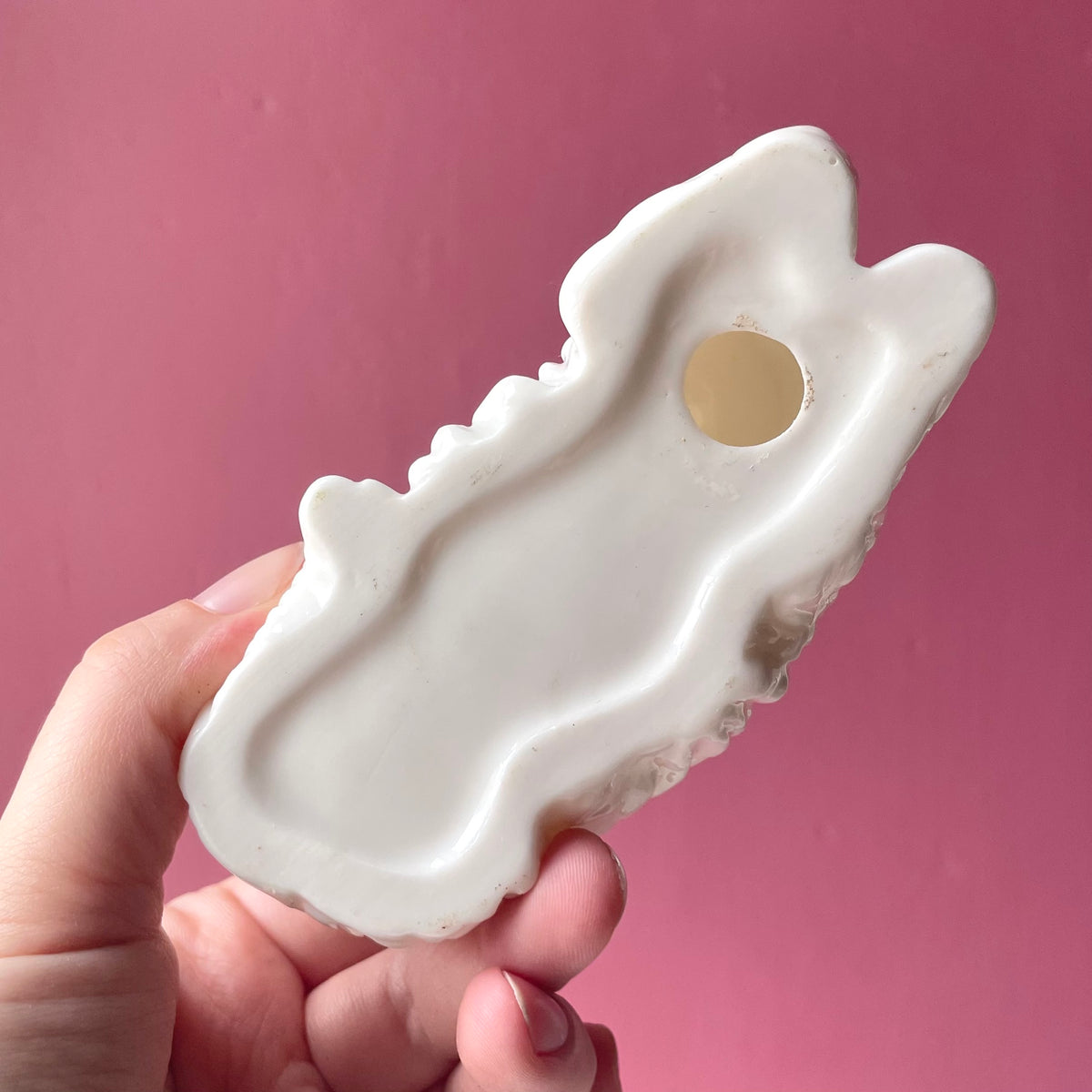 Vintage Milk Glass Goat