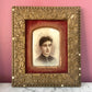 Victorian Photo on Curved Glass