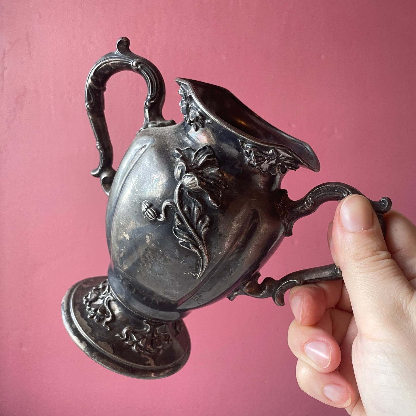 Art Nouveau Poppy Vase