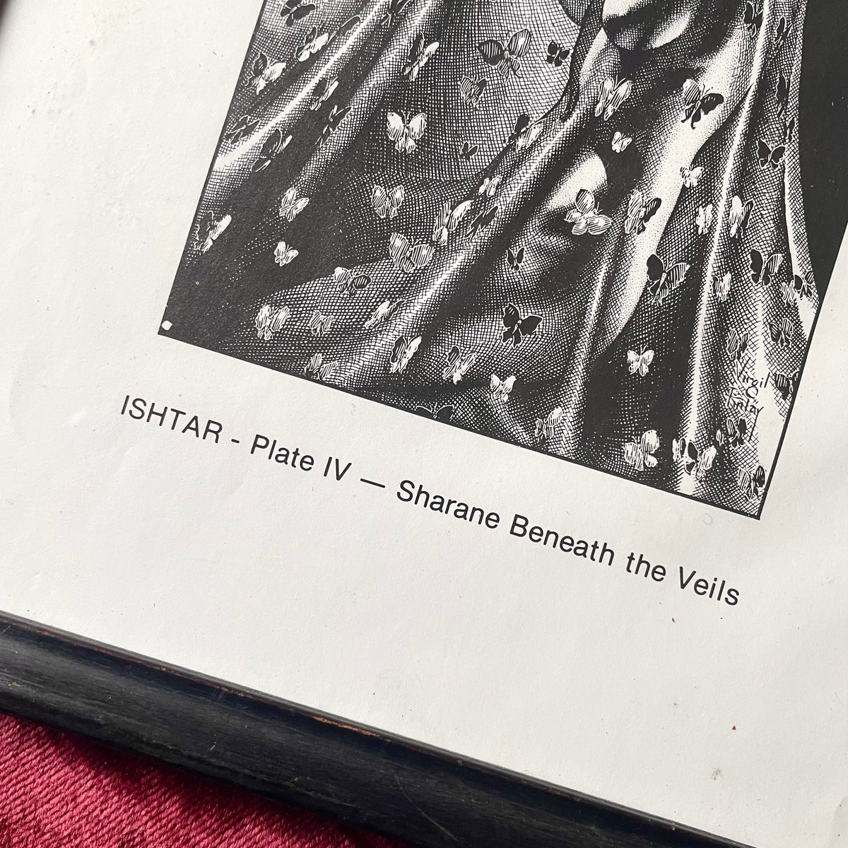Sharane Beneath the Veils | The Ship of Ishtar | Virgil Finlay Framed Print