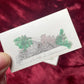 Early Victorian Hand Colored Calling Cards