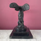 Two Nikes | Double Victory of Samothrace | Vintage Resin Sculpture after Salvador Dalí