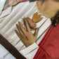 Vintage Sacred Heart of Jesus Fabric Collage