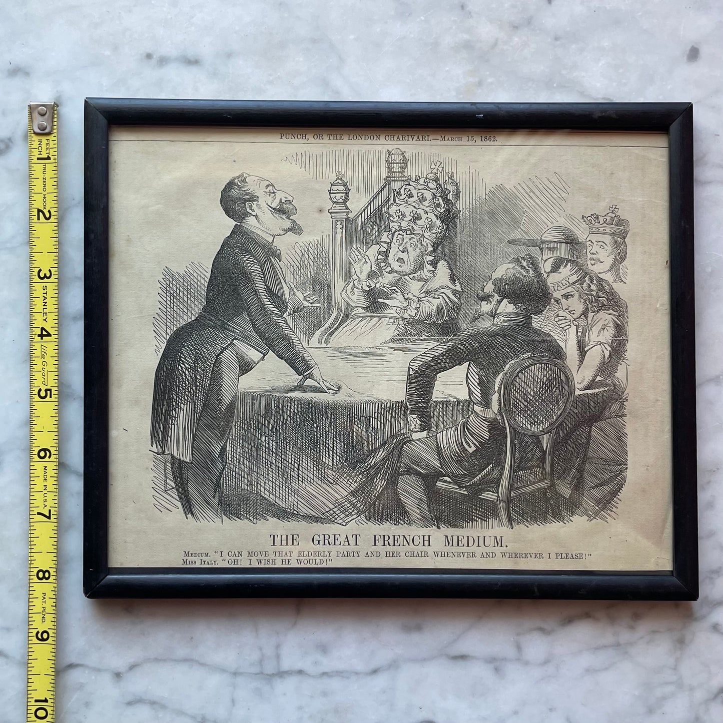 Victorian Spiritualism Cartoon | The Great French Medium