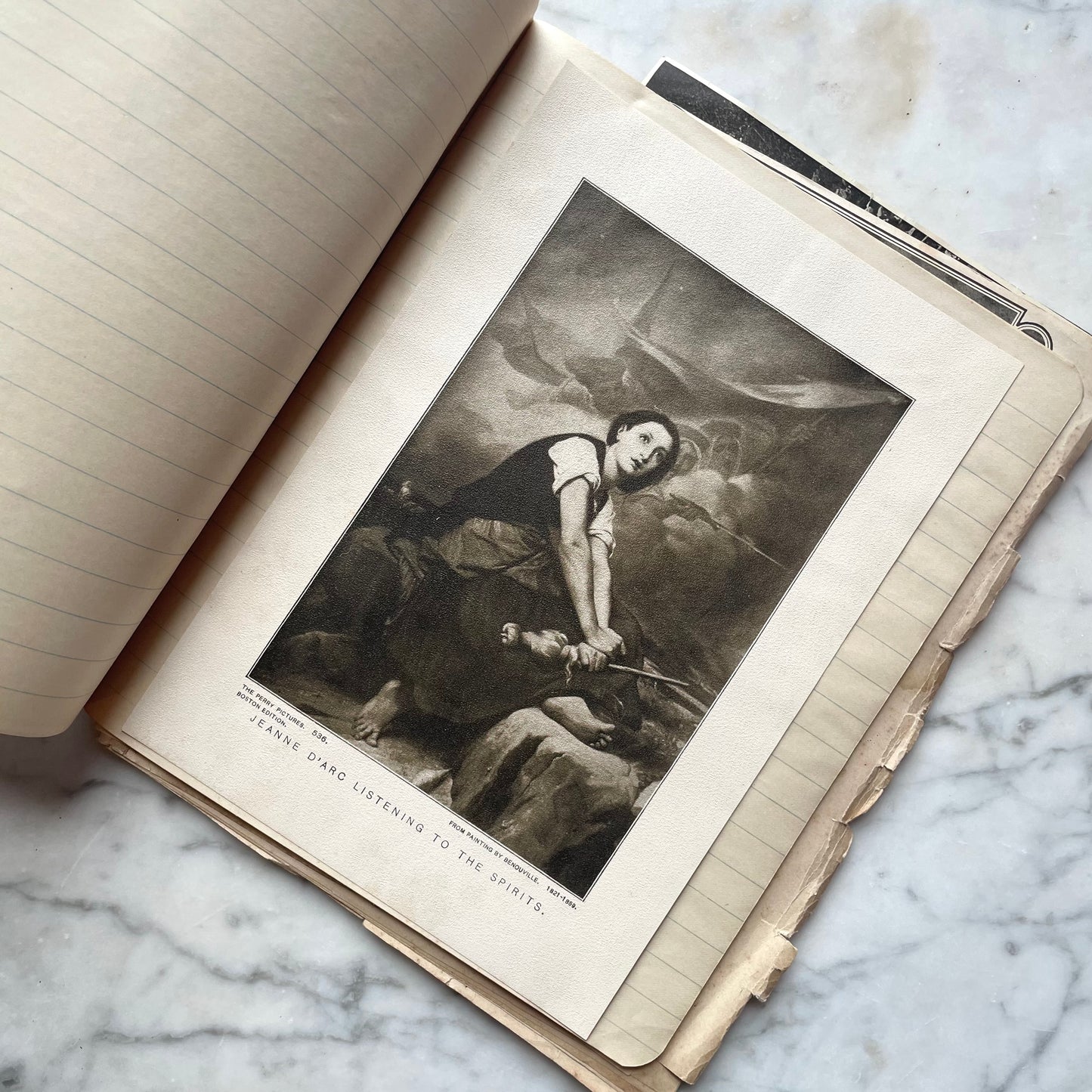 Antique Joan of Arc Scrapbook