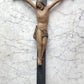 Antique Folk Art Crucifix