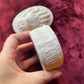 Victorian Parian Hand Trinket Box