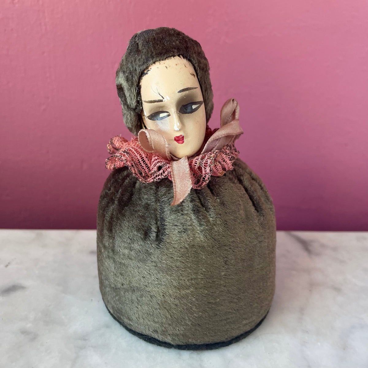 Antique 1920s Pincushion Doll